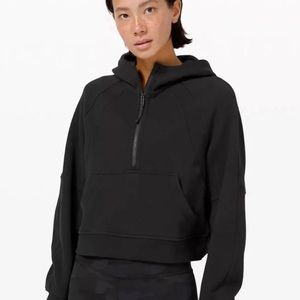 Lululemon Oversized Scuba half zip - Black